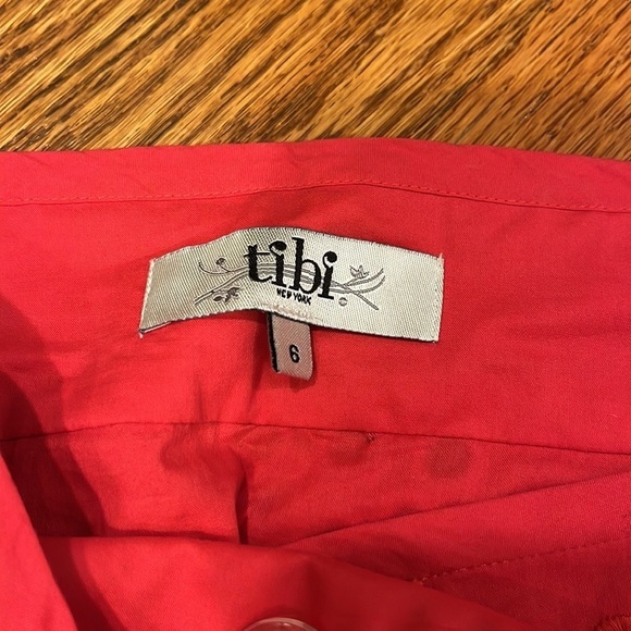 Tibi Woman’s Pink Button Skirt Size 6 - Picture 2 of 5